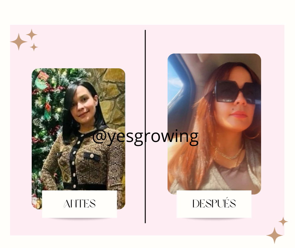 post facebook antes y despues estetica skincare verde agua y rosa 2
