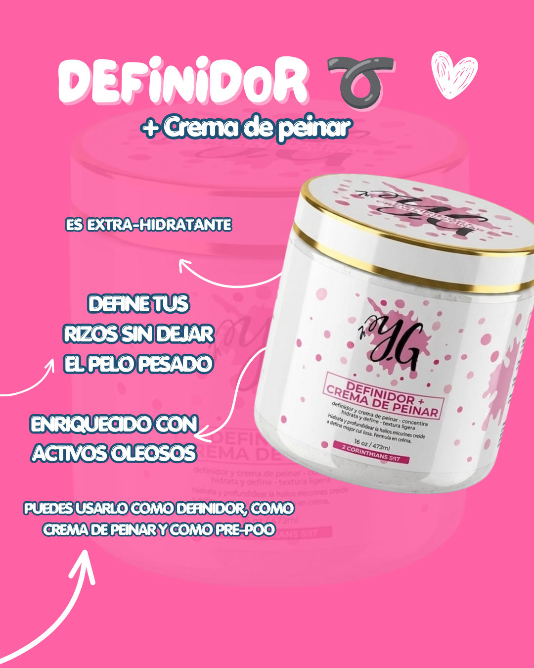 Definidor / Crema de peinar Definidor / Crema de peinar